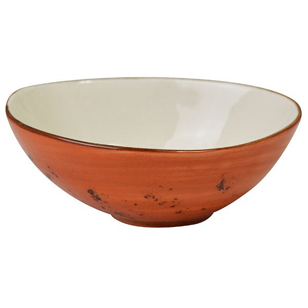 Orion "Elements" Rustic Shaped Bowl (6) 4 Colours Available