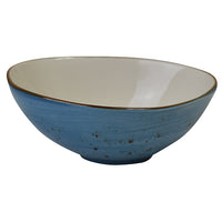 Orion "Elements" Rustic Shaped Bowl (6) 4 Colours Available