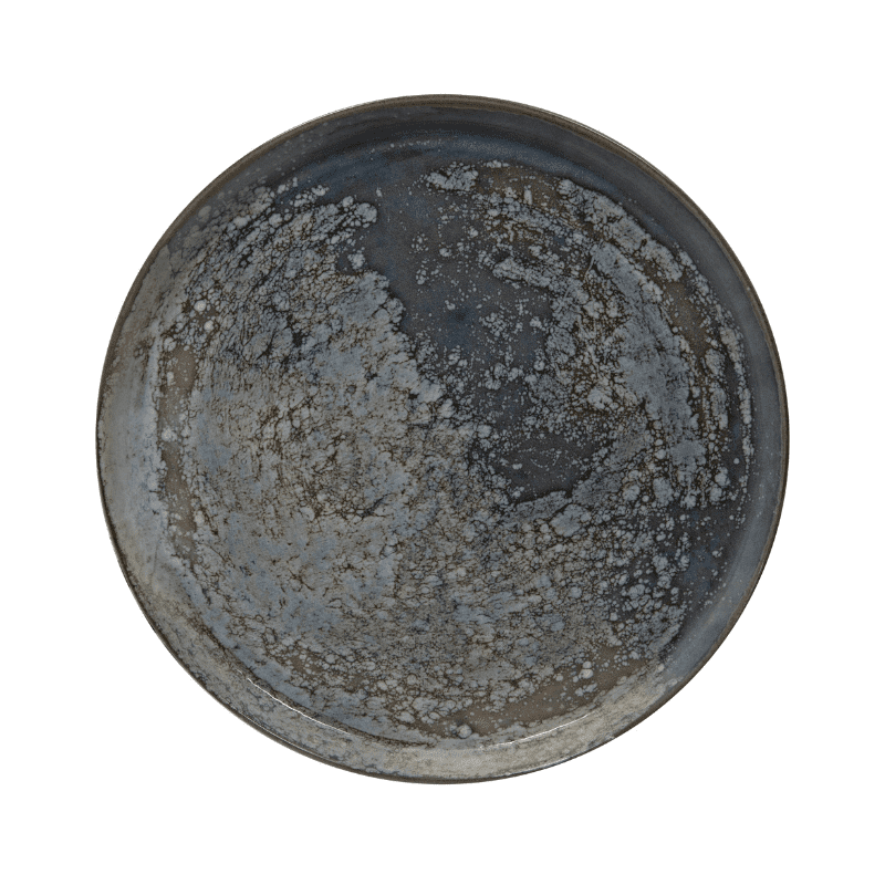 Gural Dark Moon Walled Plates (2 Sizes) (6/12)