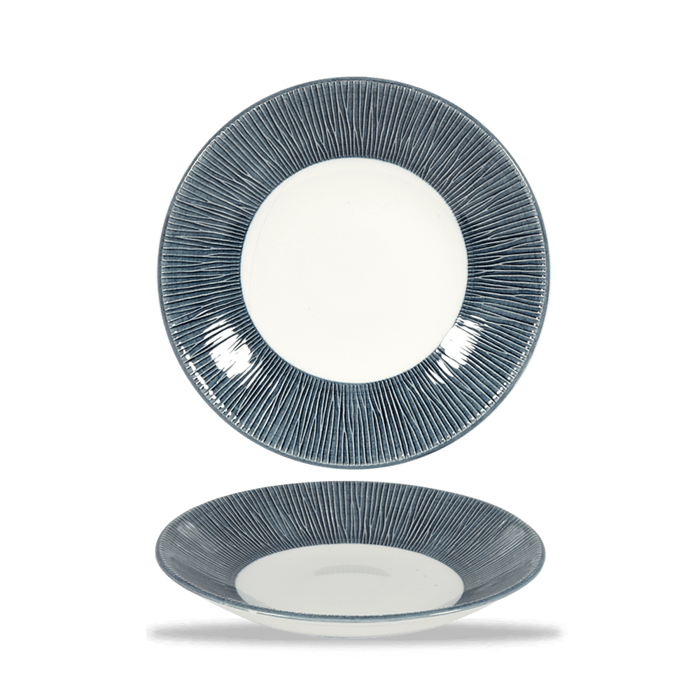 Bamboo Spinwash Mist Deep Coupe Plate (2 Sizes) (12)