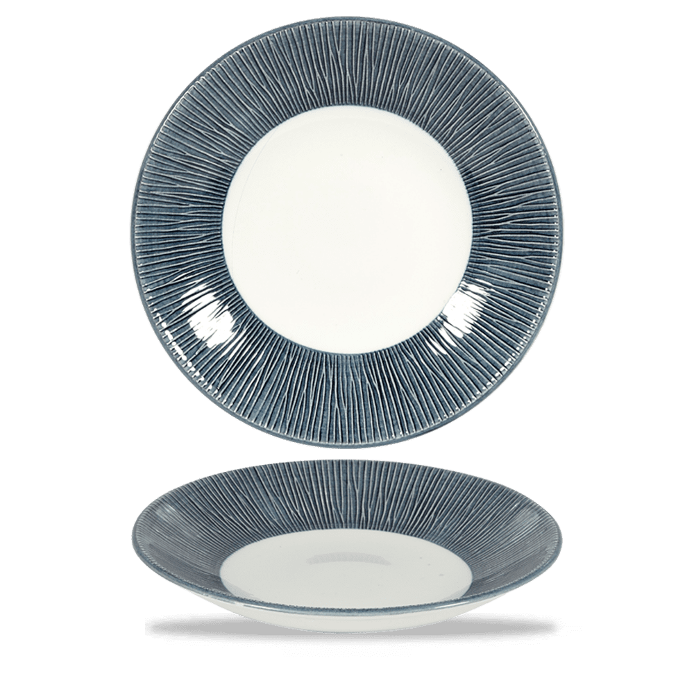 Bamboo Spinwash Mist Deep Coupe Plate (2 Sizes) (12)