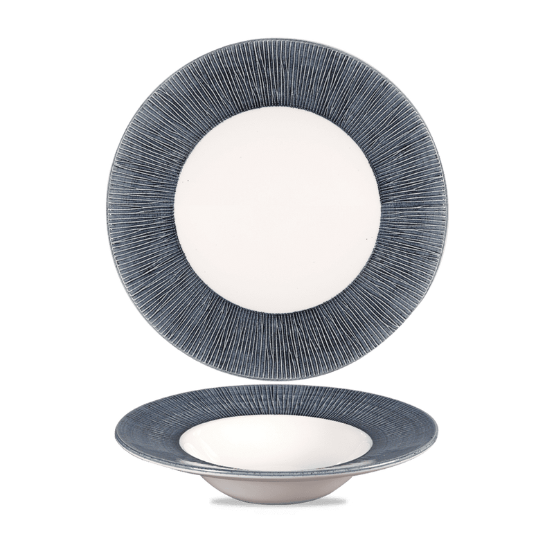 Bamboo Spinwash Mist Wide Rim Bowl (2 Sizes) (12)