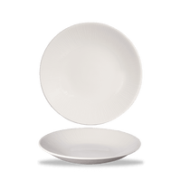 Bamboo Whiteware Deep Coupe Plate (2 Sizes) (12)