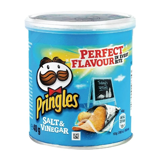 Pringles Crisps- 40g (Case 12) - Available in 3 Different Flavours