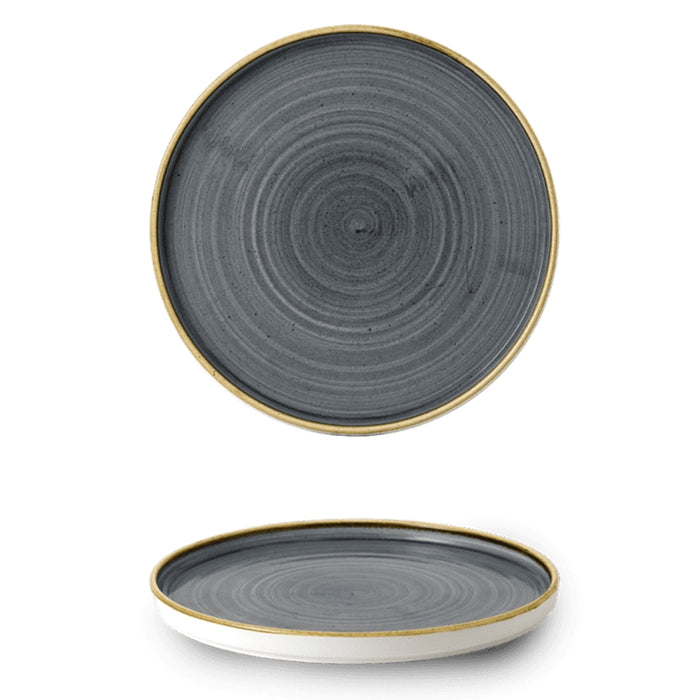 Churchill Stonecast Chefs’ Walled Plate 26cm various colours (6)