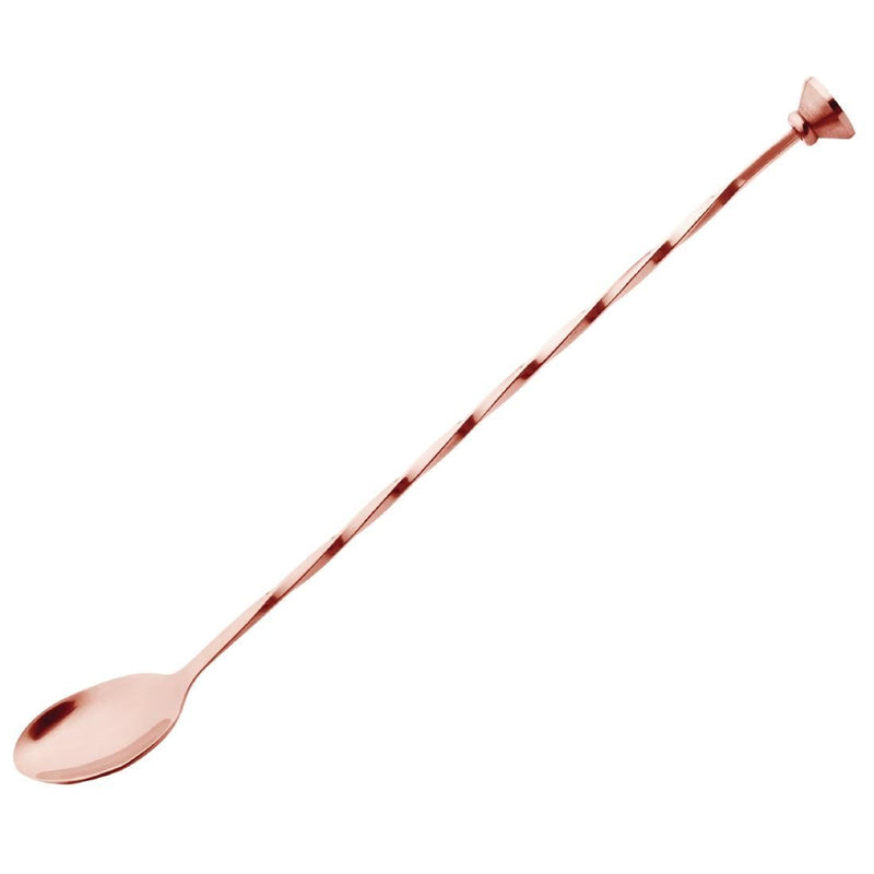 Olympia Cocktail Mixing Spoon Copper