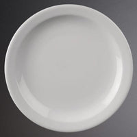 Olympia Whiteware Narrow Rimmed Plates - range of sizes available