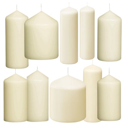 Pillar Candles (5 sizes available)